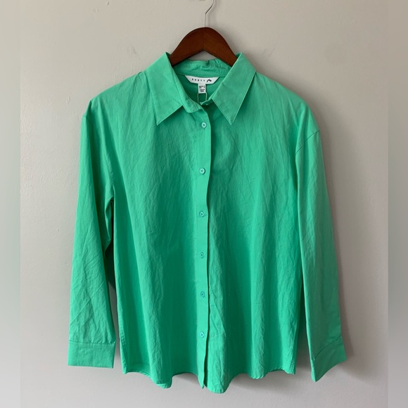 NWT Rusty Surf Popsicle Evergreen Long Sleeve Button Up Shirt Size Medium - Picture 4 of 12